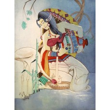 A. H. Rizvi, 11 x 15 inch, Watercolor on Paper, Figurative Painting-AC-AHR-019