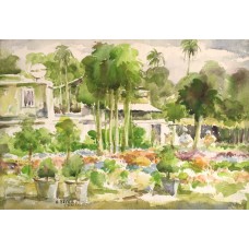 Abdul Hayee, 15 x 22 inch, Watercolor on Paper, Landscape Painting, AC-AHY-022
