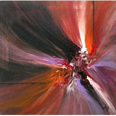 Abdul Rahim Awan, Infinity Sequel, 12 x 12 Inch, Acrylic on Canvas, Abstract Painting, AC-ABL-003