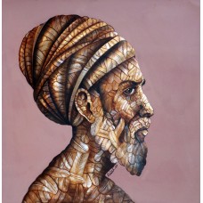 Abdullah Ali, 36 x 36 Inch, Acrylic on Canvas, Figurative Painting, AC-ADA-004