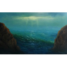 Adnan Ahmed, 14 x 22 inch, Acrylics on Canvas, Seascape Painting, AC-ADN-003