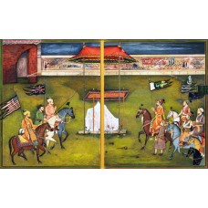 Akbar Ali, 13 x 21 Inch, Gouache on Wasli, Miniature Painting, AC-AKA-005