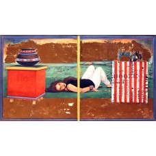 Akbar Ali, 12 x 20 Inch, Gouache on Wasli, Miniature Painting, AC-AKA-006
