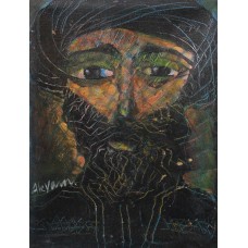 Akram Dost Baloch, 06 x 08 inch, Oil on Canvas, Figurative Painting, AC-ADB-047
