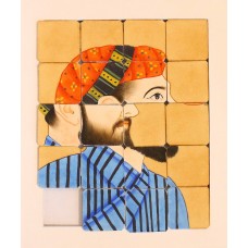 Amjad Ali Talpur, 5 x 6 Inch, Goauche On Wasli, Figurative Painting, AC-AAT-002