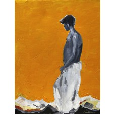 Arsalan Naqvi, 12 x 16 Inch, Acrylic on Canvas, Figurative Painting, AC-ARN-075