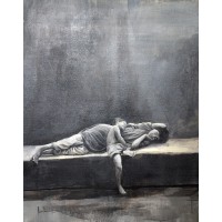 Arsalan Naqvi, 24 x 30 Inch, Acrylic on Canvas,  Figurative Painting, AC-ARN-001