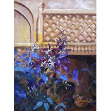 Ashraf, 18 x 24 Inch, Oil on Canvas, Floral Painting, AC-ASF-004