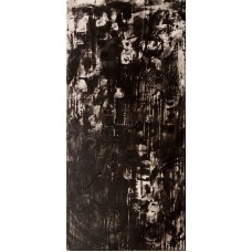 Aysha Sidika, Construction of Truth II, 24 x 48 Inch, Acrylic on Canvas, Abstract Painting, AC-AYSD-004