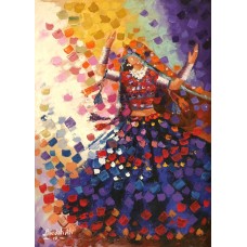 Bandah Ali, 18 x 24 Inch, Acrylic on Canvas, Figurative-Painting, AC-BNA-028