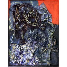 Zahwa Talpur, Untitled, 36 x 48 Inch, Junk, Abstract Painting, AC-ZHT-CEAD-048