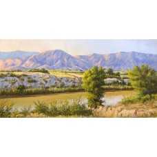 Danish Khan, 20 x 40 Inch, Oil on Canvas, Landscape Painting, AC-DNK-001