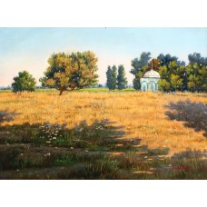 Danish Khan, 30 x 40 Inch, Oil on Canvas, Landscape Painting, AC-DNK-003