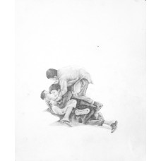 Farhan Jaffery, 11 x 15 Inch, Pencil on Paper, Figurative Painting, AC-FHJ-011