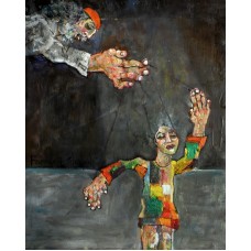 Farrukh Shahab, 10 x 12 Inch, Oil on Board,  Figurative Painting, AC-FS-007