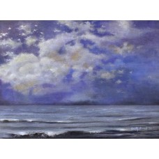 Kashif Ahmed, 12 x 16 Inch, Oil on Canvas, Seascape Painting, AC-KSF-010