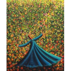 Khusro Subzwari, 16 x 20 Inch, Acrylics on Canvas, Figurative Painting, AC-KS-147