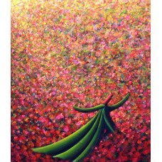 Khusro Subzwari, 20 x 24 Inch, Acrylics on Canvas, Figurative Painting, AC-KS-143