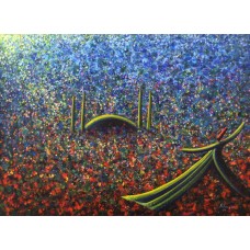 Khusro Subzwari, 22 x 30 Inch, Acrylics on Canvas, Figurative Painting, AC-KS-121