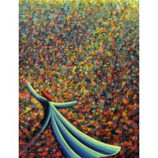 Khusro Subzwari, 24 x 18 Inch, Acrylics on Canvas, Figurative Painting, AC-KS-173