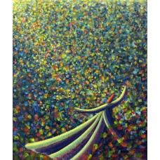 Khusro Subzwari, 24 x 20 Inch, Acrylics on Canvas, Figurative Painting, AC-KS-172