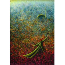 Khusro Subzwari, 24 x 30 Inch, Acrylics on Canvas, Figurative Painting, AC-KS-099