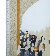 M. Ali Supro, 7 x 9 Inch, Gouache on Wasli, Miniature Painting, AC-MASP-001