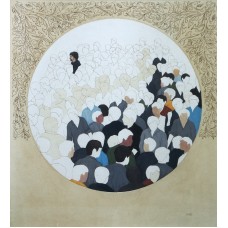 M. Ali Supro, 9 x 10 Inch, Gouache on Wasli, Miniature Painting, AC-MASP-004