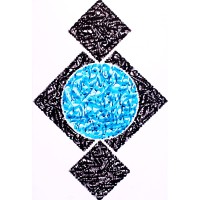 Muneeb Ali, Ink on Artcard, 20 x 30 Inch, Calligraphy Paintign, AC-MUN-002