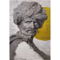 Muzammil Hussain, 24 x 36 Inch, Mixed Media on Paper, Figurative Painting, AC-MZH-004