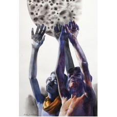 Nadir Ali Jamali, 22 x 15 inch, , Watercolour on Paper, Figurative Painting, AC-NAJ-026