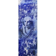 Rida Kazmi, Independence, 12 x 36 Inch, Acrylic On Canvas, Figurative Painting, AC-RDK-CEAD-055