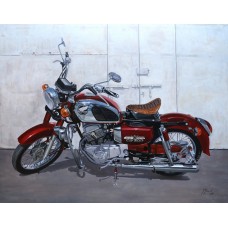 S. M. Fawad, 34 x 44 Inch, Oil on Canvas, Realistic Painting, AC-SMF-082