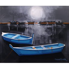 Salman Farooqi, 30 x 36 Inch, Acrylic on Canvas, Seascape Painting, AC-SF-258