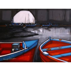 Salman Farooqi, 36 x 48 Inchc, Acrylic on Canvas, Seascape Painting-AC-SF-141