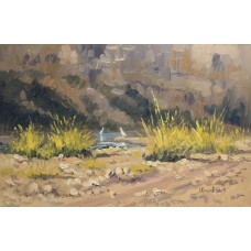 Tahir Bilal Ummi, 12 x 18 Inch, Oil on Canvas, Landscape Painting, AC-TBL-001