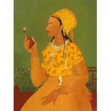 Ustad Aziz Miraz, 19 x 25 Inch, Watercolor on Paper, Figurative Painting-AC-UZM-003