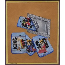 Vidad Shaikh, Memory 5, 5.7 x 6.5. Inch, Gouache on Wasli, Miniature Painting, AC-VDSK-003