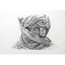 Zameer Hussain, untitled 15 X 20 Inch, Pencil on Paper, Figurative Painting -AC-ZAH-032