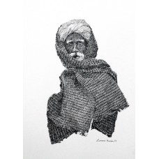 Zameer Hussain, untitled 9 X 12 Inch, Pencil on Paper, Figurative Painting -AC-ZAH-043