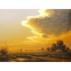 Zulfiqar Ali Zulfi, 30 x 40 inch, Oil on Canvas, Landscape Painting-AC-ZUZ-025